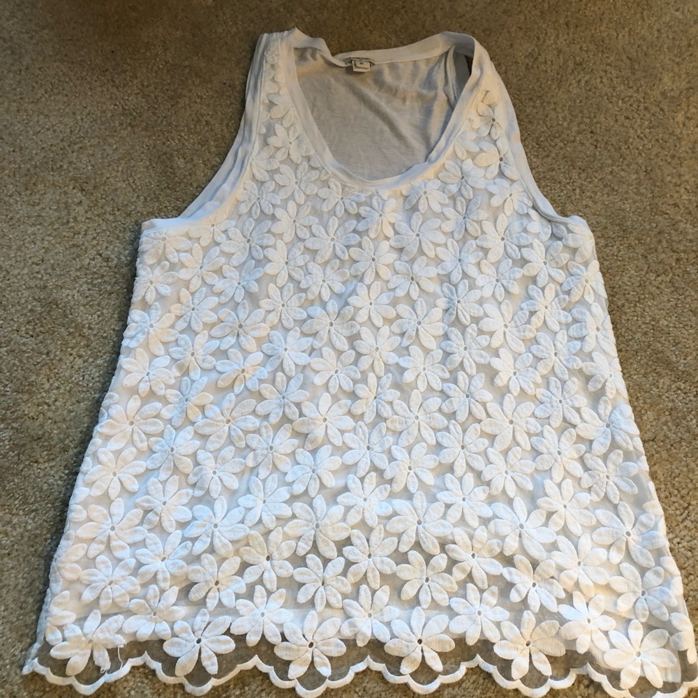 J. crew flower top